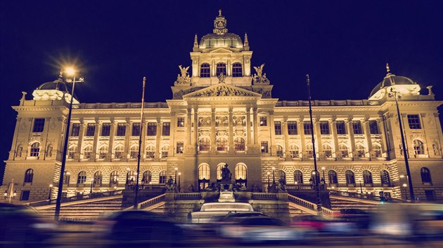 Budova zrekonstruovanho Nrodnho muzea v Praze, kter bude sten otevena v den stoletho vro vzniku samostatnho eskoslovenska. (24. jna 2018)