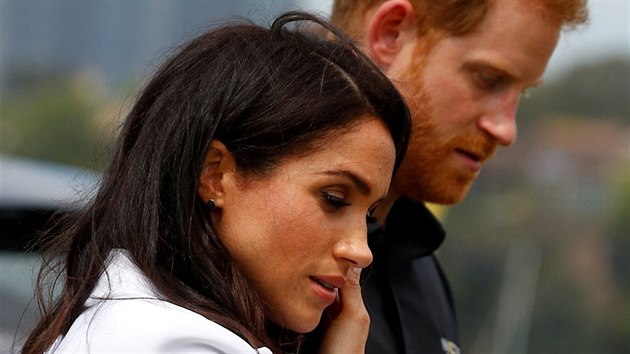 Princ Harry s manelkou, vvodkyn Meghan na Invictus Games (Cockatoo Island, Sydney, 20. 10. 2018)