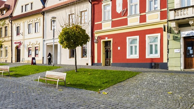 Podkrov v Bardejov. M욝ansk dm ze 17. stolet v centru Bardejova m renesann jdro a spad pod ochranu UNESCO.