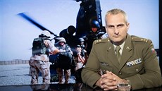 Bezpečnostní analytik Generálního štábu Otakar Foltýn v diskusním pořadu...