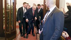Prezident Milo Zeman piel do Snmovny podpoit pijetí státního rozpotu a...