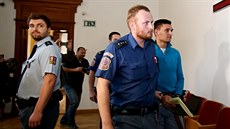 Radim �ondra se p�ed Krajským soudem v Brn� zodpovídal z napadení tenistky...