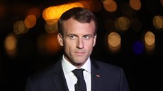 Francouzský prezident Emmanuel Macron se setkal s eským premiérem Andrejem...