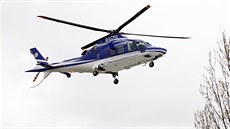 Touto helikoptérou majitel fotbalového Leicesteru Vi�aj Srivadtanaprapcha...