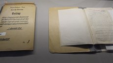 V Národním muzeu mohou náv�t�vníci vid�t historické dokumenty spojené se...