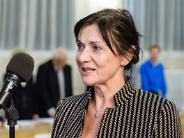 Věra Pourová na hradeckém zastupitelstvu (30.10.2018).