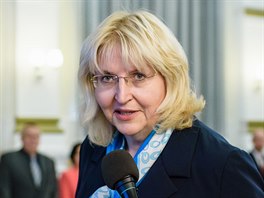 Monika Štayrová na hradeckém zastupitelstvu (30.10.2018).