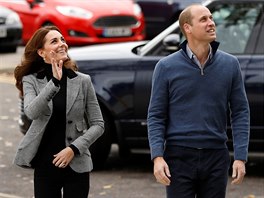 Vévodkyn Kate a princ William pi návtv Essexu (30. íjna 2018)