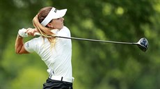 Klára Spilková na major turnaji KPMG Women's PGA Championship v Long Grove.