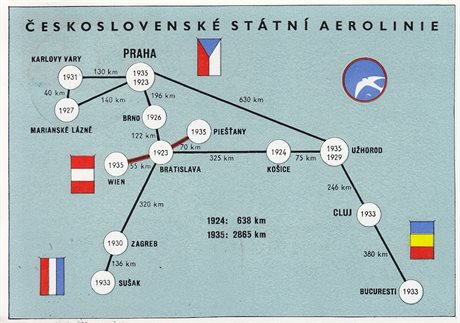 Pedn strana pohlednice SA z roku 1935