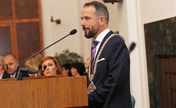 Znovuzvolený primátor Ostravy Tomáš Macura