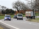 Silnice mezi árem nad Sázavou a Novým Mstem na Morav. Podle sítání tudy...