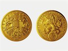 esk nrodn banka v lednu 2019 vydala stoticetikilovou zlatou minci, jej...
