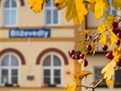 �elezni�n� stanice Bl�evedly na �eskolipsku (7. listopadu 2018)