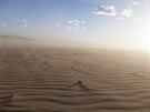 Pole na Kyjovsku po prachových bouích pipomínají africkou Saharu.