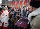 Na Rudém námstí v Moskv se konala slavnostní historická pehlídka vnovaná...