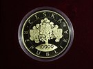 Mince v nominální hodnotě 10 000 korun, jsou raženy speciálně k 100. výročí...
