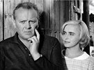 Karel Höger a Eva Límanová ve filmu Zlatá reneta (1965)