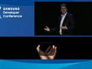 Prezentace ohebného displeje Samsung