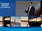 Prezentace ohebného displeje Samsung