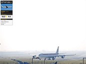 Plet fotbalovho mustva Real Madrid do Prahy strojem Airbus A340-600