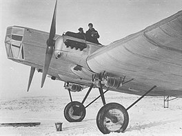Prvním celokovovým tkým bombardérem se stal dvoumotorový Tupolev TB-1 (foto:...