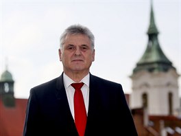 Předseda jihomoravského fotbalového svazu Vladimír Kristýn.