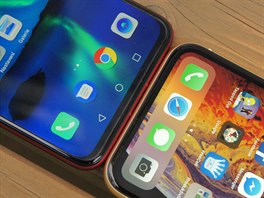 Honor 8X a Apple iPhone XR