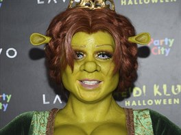 Heidi Klumová na své halloweenské party (New York, 31. íjna 2018)