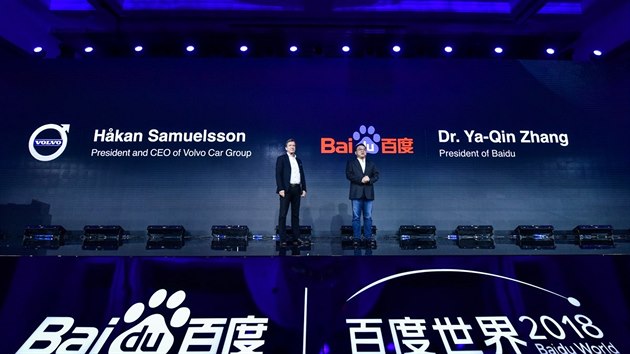 f Baidu Ja-chin ang a Volva Hakan Samuelsson