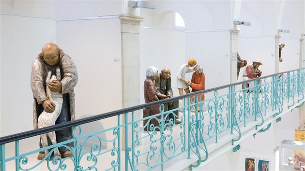 Sochy Michaela Blka v libereck Oblastn galerii