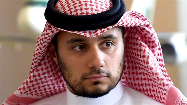 Princ Chlid bin Tall, bratr miliarde a lena vldnoucho klanu Sad prince Valda bin Talla (1. ervence 2015)