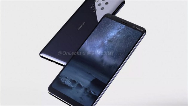 Nokia 9 na prvnch renderech