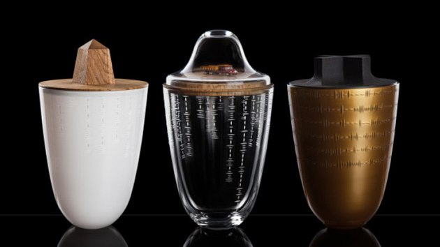 Designové urny mohou mít různé podoby. Urny Collection, autoři Pavlína a Roman Kvita.