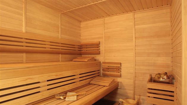 Sauna přijde vhod hlavně v zimě.