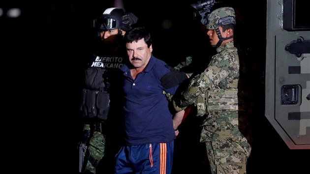 Drogový boss Joaquín El Chapo Guzmán byl svého času nejhledanější zločinec.