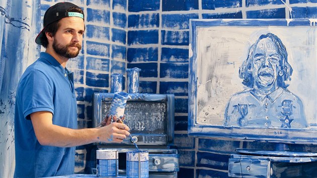 V olomoucké obchodní Galerii Šantovka byl v rámci akce Art Weekend k vidění vznik živého obrazu. Marek Hubáček vytvářel formou 3D live paintingu dílo Tak to je teda Blues od pátku až do neděle.