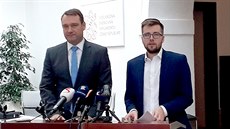 Pedseda poslaneckého klubu Pirát Jakub Michálek a SPD Radim Fiala se dohodli,...