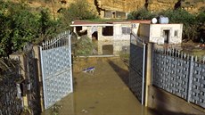 Sicílii zalily bleskové povodn. (4. listopadu 2018)