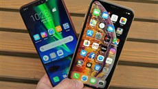 Honor 8X a Apple iPhone XR