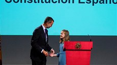 panlská princezna Leonor peetla první lánek panlské ústavy (Madrid, 31....