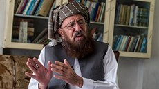 Samíul Hak oznaovaný jako "otec Tálibánu". (2. listopadu 2018)