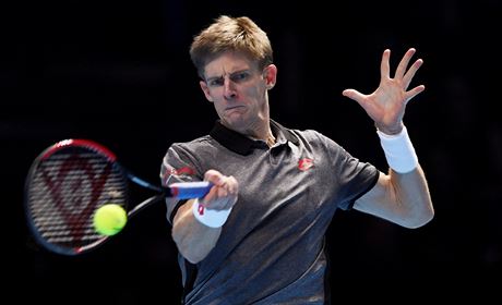 Kevin Anderson se soustedí na úder na Turnaji mistr v souboji s Dominikem...