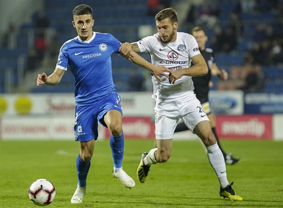 Liberecký Martin Koscelník (vlevo) a Marek Havlík ze Slovácka