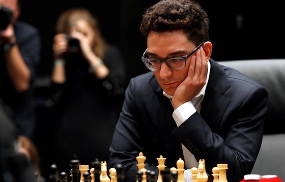 Americký achista Fabiano Caruana.