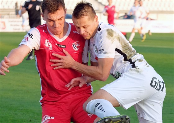 Momentka z duelu Pardubice - Hradec Králové