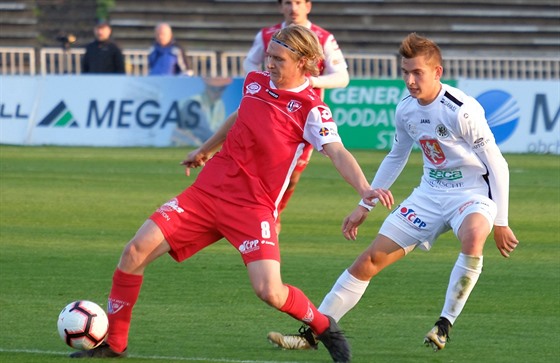 Momentka z duelu Pardubice - Hradec Králové