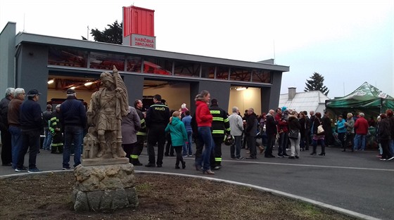Nová hasičská zbrojnice v Horním Jiřetíně