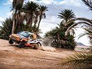 Martin Prokop se svým rallyovým speciálem Ford Raptor na marocké rallye