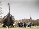 Muzeum vikingských lodí v dánském mst Roskilde